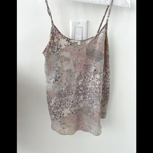 Wilfred spaghetti strap silk blouse